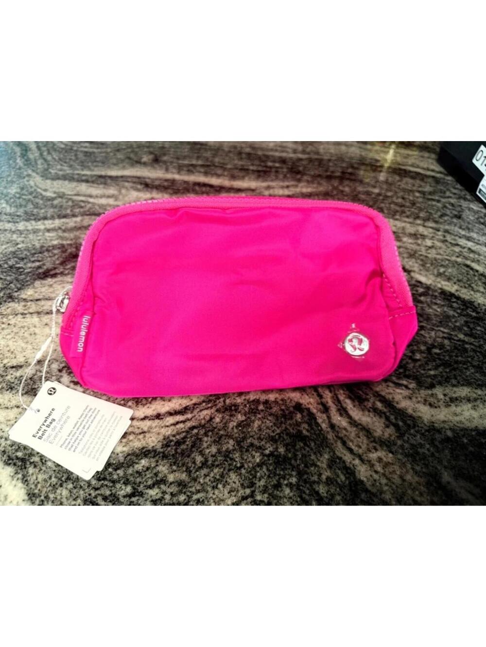Lululemon Everywhere Belt Bag Sonic Pink NWT Crossbody Waist Pack 1L